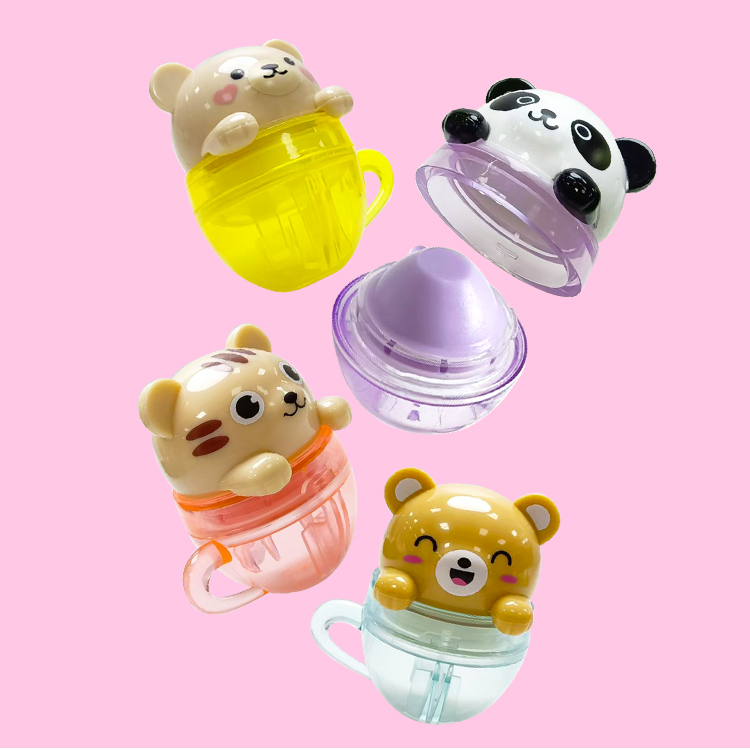 Bear Cup Shape Moisturize Color Lip Gloss Model:C5549-1