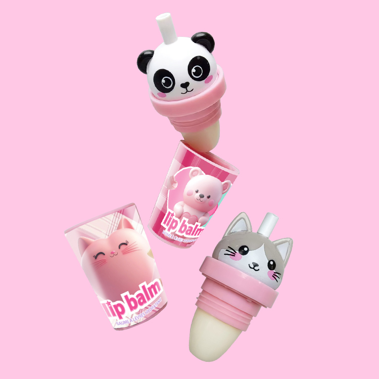 Milk cup shaker shape vagen moisturizing lip balm mode:c5574-6/C5574-7 