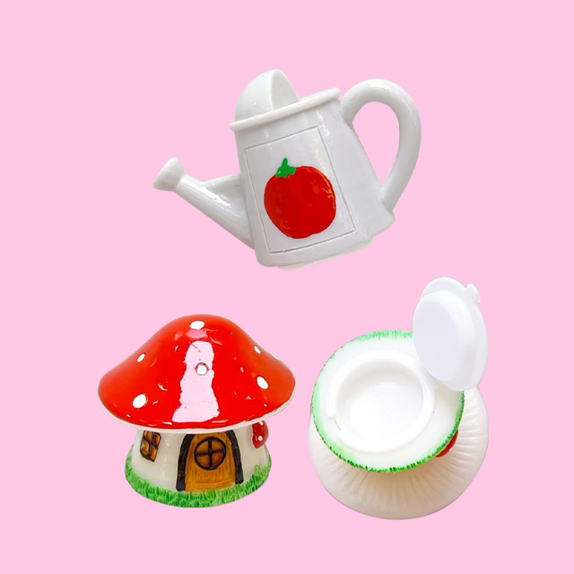Tea cup shape vagen moisturizing lip balm mode：c1148