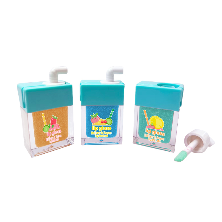 Square straw box lip gloss Mode:C2167 