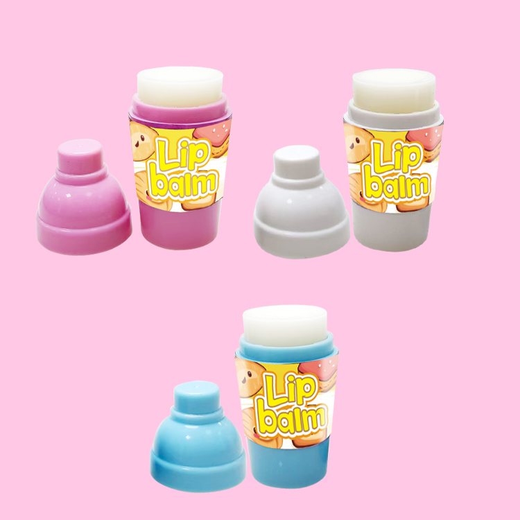 Custom Cute Coke Cup Fruit-flavored Moisturizing Lip Balm 