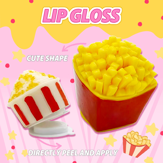 Junk Food Shape Vagen Moisturizing Lip Balm Mode：c1148
