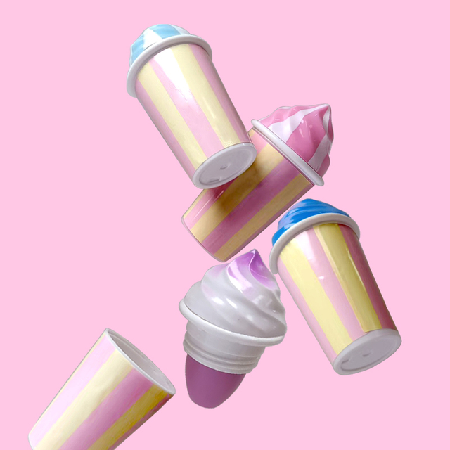 Cute ice cream-shaped lip balm Model:C5574-8 