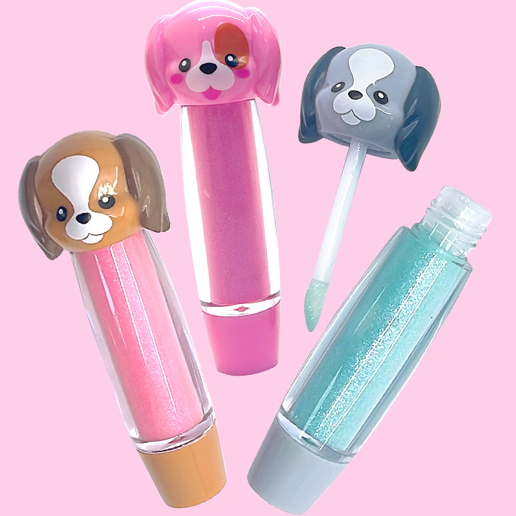 Dog shape fruit lip gloss C2150-9