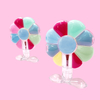 Colorful flower - shaped children's lip gloss Model:C1232