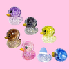 Diamond mini duck animal shape moisturize colorfull lip balm modle C5605