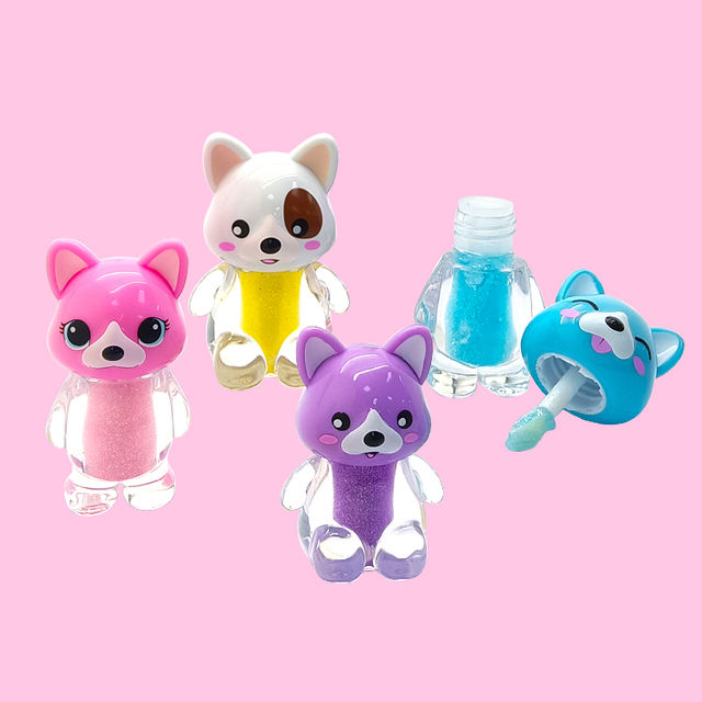 Mini Animal Dog Lip Gloss C2162-1B