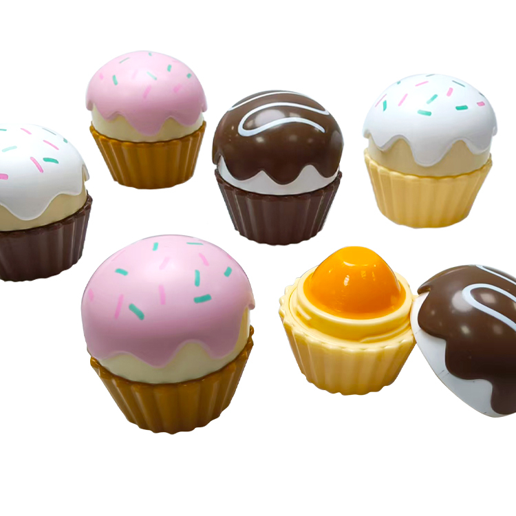 ice cream cake shape lip balm c5552-1