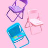 Foldable Chair Phone Stand lip balm c5622