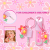 Pink Keychain Vagen Moisturizing Lip Gloss