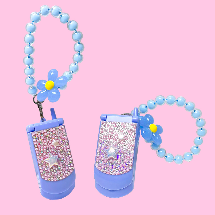 Mobile Phone Style Double-sided Makeup Mirror Model:C1223 