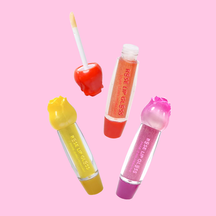 Flowers Shape Moisturizing Lip Gloss Model：c2150-7
