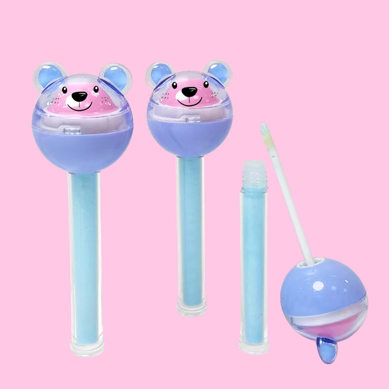 Cute bear-shaped lip balm/lip gloss Model:C5485-3-L1