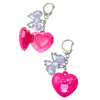 Cute Mini Heart Lip Gloss with Keychain Including Lens Model:C1239